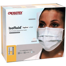 Isofluid  FogFree  Earloop Mask w/ Shield, 25/box