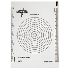 Bullseye Plastic Wound Ruler