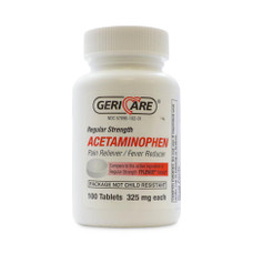 Acetaminophen Regular Strength Tablets, 100/bottle