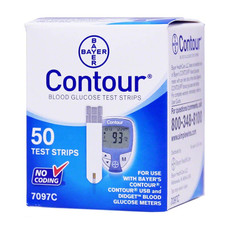 CONTOUR  Test Strips, 50/box