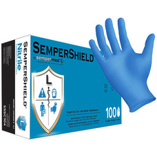 SemperShield  Nitrile Standard Cuff Exam Gloves
