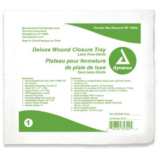 Deluxe Wound Closure Tray, 20/case
