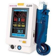 CLEO Vital Signs Monitor w/ Covidien Filac 3000 Temp