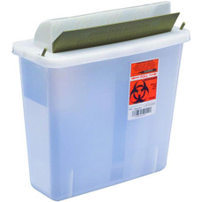 SharpSafety In Room Mailbox Sharps Container - 5 Quart