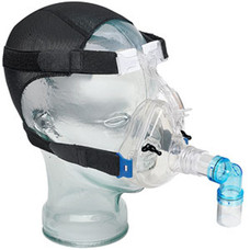 Deluxe Full Face Mask with Dual Swivel Elbow