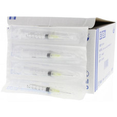 Exel Luer Lock Syringe w/ Needle, 3mL, 20G x 1", 100/Box