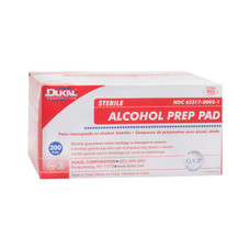 Alcohol Prep, Sterile, Medium, 200/box