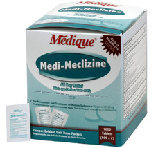 Medi-Meclizine, Nausea Relief, 25mg, 2/pk, 100pk/bx