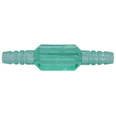 Oxygen Supply Tubing Connector, Male to Male, Green, 50/cs