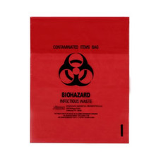 Biohazard Waste Bag, 1-3 gal, 11x14, 50/bx