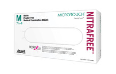 Micro-Touch Nitrafree Nitrile Exam Gloves - Pink