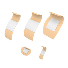 Sheer Plastic Adhesive Bandages