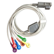 LIFEPAK 12/15 Compatible 6 Lead ECG Lead Cable