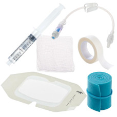 STATForce IV Start Kit w/ IV Dressing, Ext. Set, 5ml Saline Flush