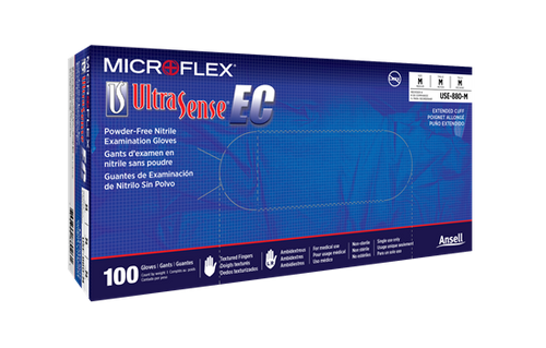 Microflex UltraSense EC Nitrile Gloves