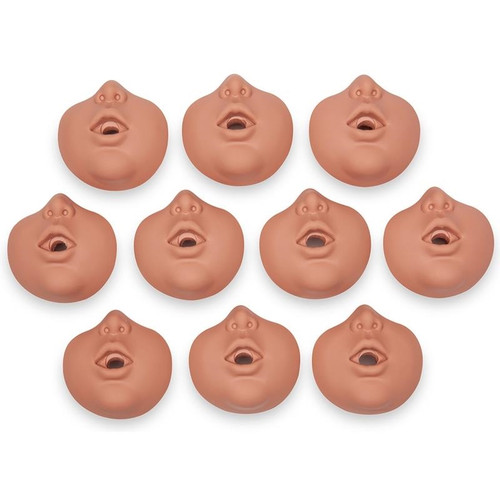 Simulaids Kevin Face Pieces, 10/pack