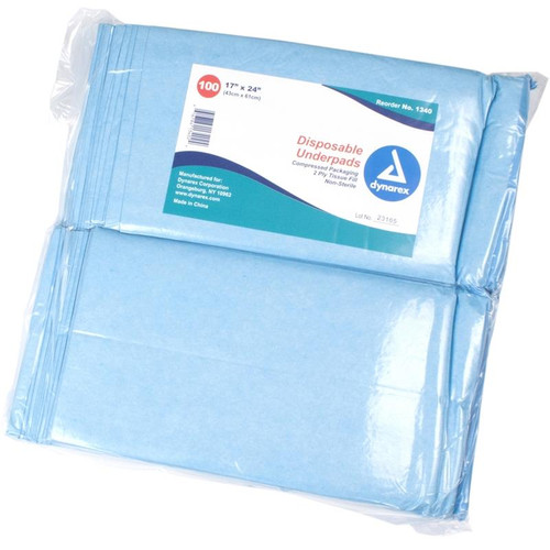 Underpads - Tissue Fill/2 Ply - 300/cs