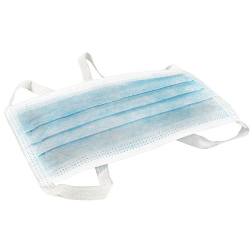 Surgical Face Mask w/ Ties, 50/box