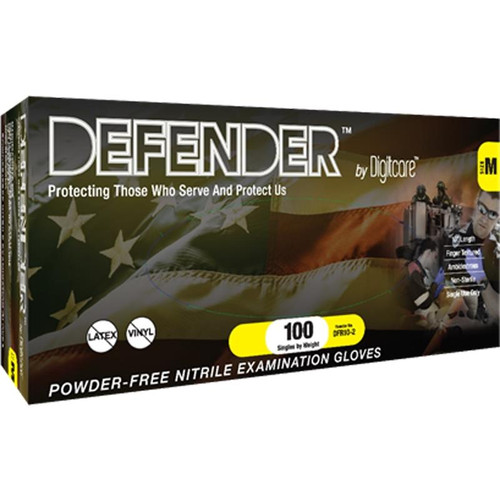 Digitcare Defender 10" Powder-Free Nitrile Gloves