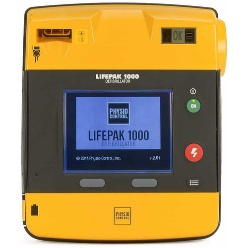 LIFEPAK  1000 Defibrillator w/ Graphic Display, Recertified