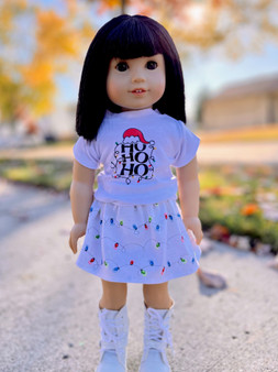 Ho Ho Ho 18 inch doll outfit