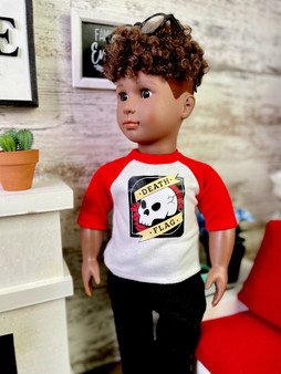 Death Flag Skull  Graphic tee