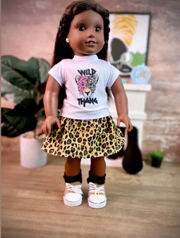 Wild thang 18 inch doll outfit