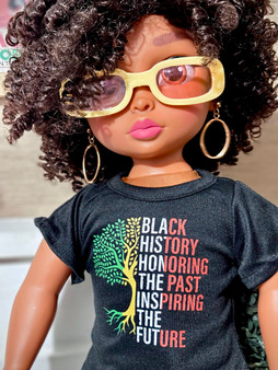 Black history honoring the past  Graphic tee