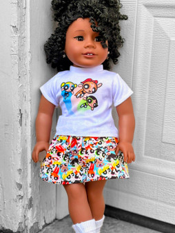 Puff girls 18 inch doll outfit
