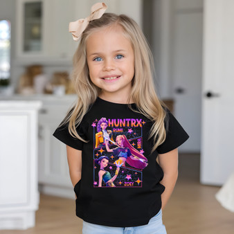 K-pop girl group graphic youth t-shirt