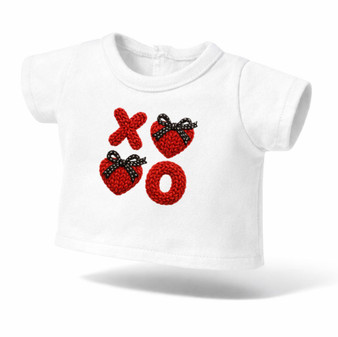 Xoxo Valentine Doll Shirt: 18 Inch Dolls