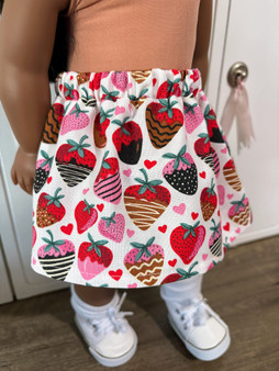 Chocolate covered strawberry Skirt