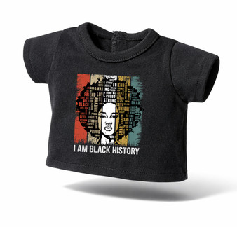 Black History Afro Woman Graphic Tee