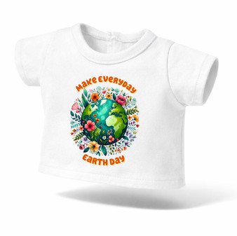 Planet Love Earth Day Graphic Tee for 18” Dolls ( 2 designs)
