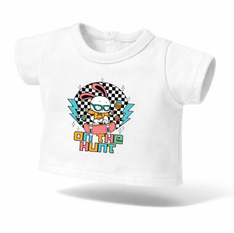 On the hunt Easter Graphic shirt for 18 inch dolls