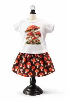 Mushroom magic 18 inch doll outfit