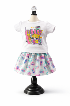 Back to the 90's 18 inch doll outfit