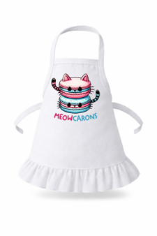 Meow carons apron for 18- inch dolls
