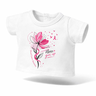 Never give up Graphic T-Shirt  for 18 inch dolls  (2 designs)