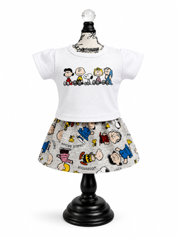 Charlie brown and friends 18 inch doll outfit