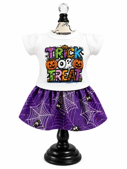 Trick or treat 18 inch doll outfit