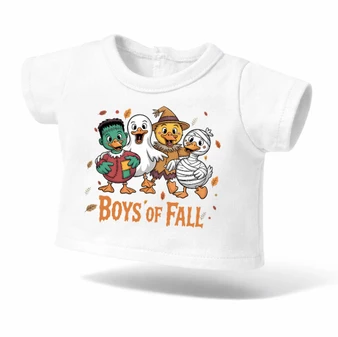 Boys of Fall Graphic T-Shirt  for 18 inch dolls