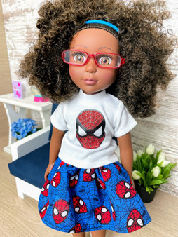 Spidy (14 inch) doll outfit