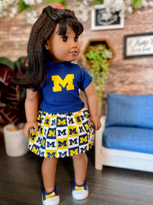 Michigan M 18 inch doll outfit