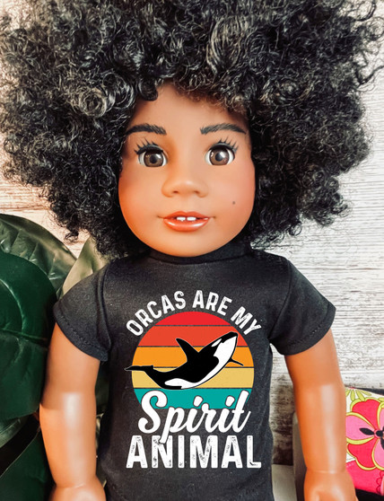 Orcas is my spirit animal Graphic tee