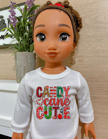 Candy cane cutie  Graphic shirt