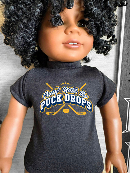 Classy until the puck drops Graphic Tee Classy until the puck drops Graphic Tee