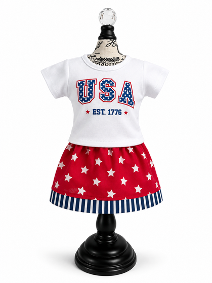 USA 18 inch doll outfit (2 colors)