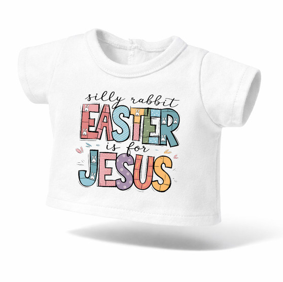 Silly Rabbit Graphic shirt for 18" dolls ( 2 designs)