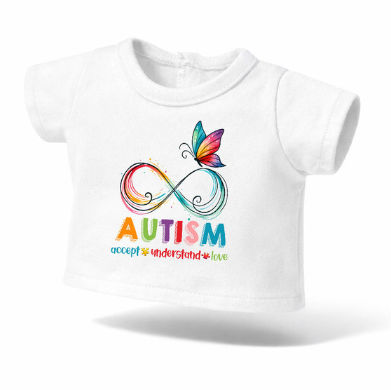 Autism Graphic Tee for 18” Dolls (2 designs)